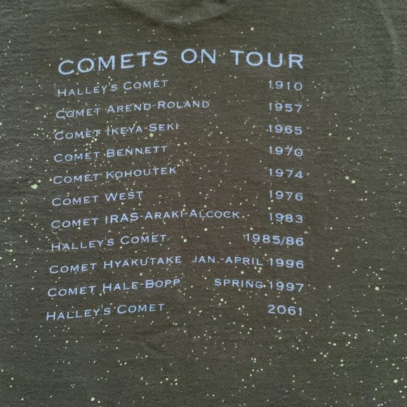Cincinnati Museum Center - Comets On Tour commemoration Black Unisex T-Shirt - Picture 5 of 9